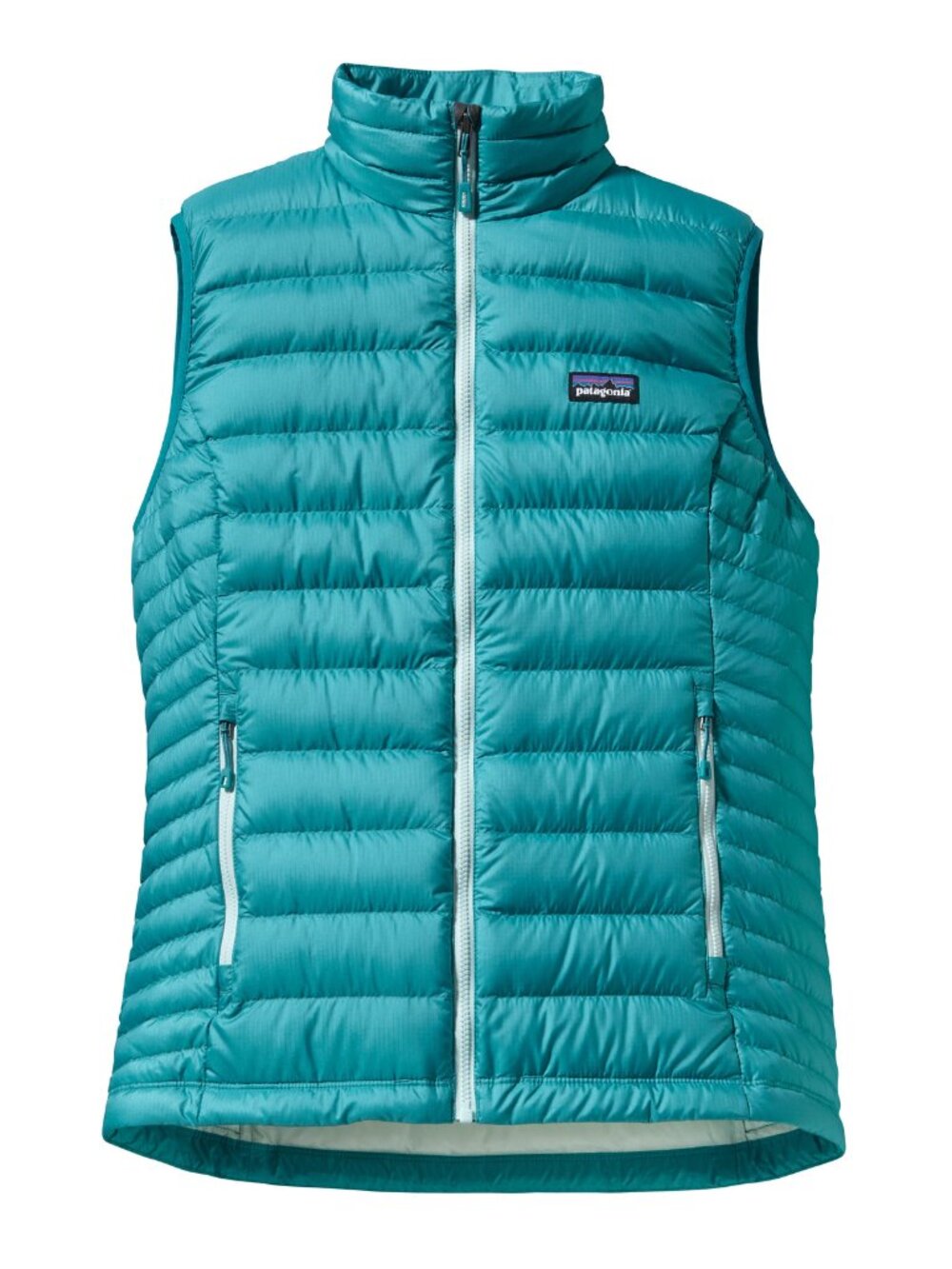 Patagonia Women’s XL Down Sweater Puffer Vest Turquoise Blue NWT